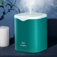 thumbnail image 4 of Humidificador Silencioso Ultrasónico Personal 2L de agua Confort izador de aire USB portátil / pa escritorio Viajes Dormitorio Verde shamjiam Humidificador de aire, 4 of 9