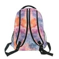 thumbnail image 6 of School Backpack Lightweight Multipocket College High Middle Student Bag 15L Colorful Nebulae Marble, 6 of 9