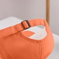 thumbnail image 4 of dgysar Premium Infant Baseball Cap Breathable Travel Sun Hat for Newborn Boys, Girls Orange 1PC, 4 of 5