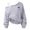 B-Grey, variant on Girls Off The Shoulder Sweatshirt Asymmetrical Long Sleeve Cute Crop Tops Fall Clothes for Teen Girls