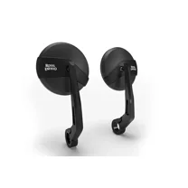 BAR END MIRROR & MOUNT Fit For Royal Enfield Interceptor 650 & GT 650 & 535