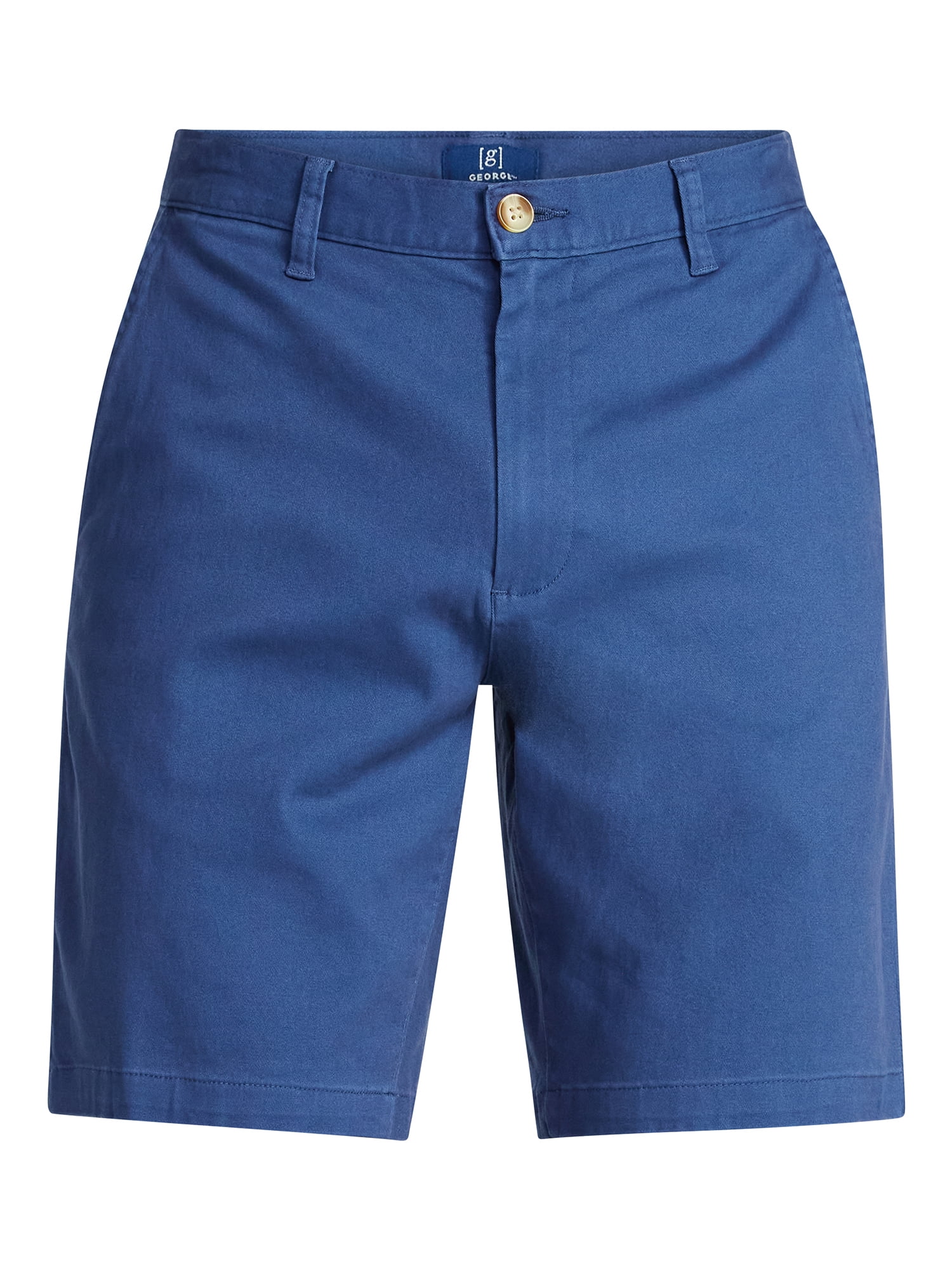 George Men's & Big Men's Modern Fit Flat Front Shorts, 5", 7", 9" Inseams, Sizes 28-54