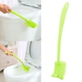 thumbnail image 2 of 15" Double Sided Toilet Brush - Long Handle Bowl Scrub Brush with 2 Cleaning Heads for Deep Corner Cleaning (3 Colors Available), 2 of 6