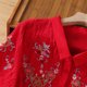 thumbnail image 2 of Vestidos Casuales Para Mujer, Blusas De Mujer De Moda Blusa de moda con cuello vuelto y manga corta con botones bordados de lino sintético para mujer, 2 of 3
