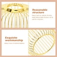 thumbnail image 2 of Phenofice Rustic Lamp Shade Lampshades for Table Lamps Iron Golden Decorative Effect 1Set, 2 of 6