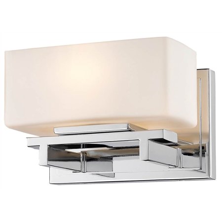 

1-Light Rectangular Wall Sconce in Chrome