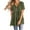 Army Green, variant on Summer Tops 2025 Vacation Short Sleeve Shirt Women Cute Womens Tops Trendy Casual Plain Tees TShirts My Items