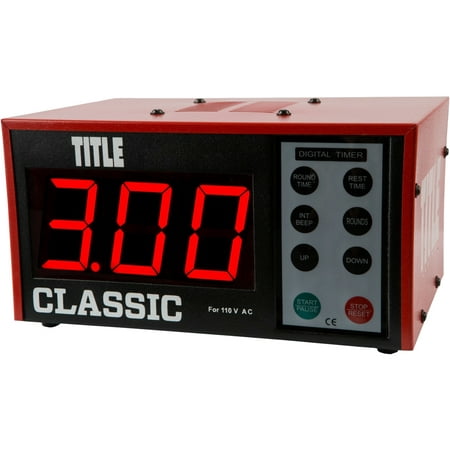 Title Boxing Classic XL Digital Personal Training Workout Interval Gym