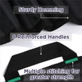 thumbnail image 2 of HLONK Multipurpose 48” x 40” Positioning Bed Pad with Reinforced Handles - Reusable & Washable Transfer Sheet for Turning  Lifting & Repositioning - Double-Sided Nylon Fabric  black, 2 of 4