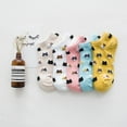 thumbnail image 4 of Adorable Cat - Print No Show Socks Soft for Casual 5Pk, 4 of 4