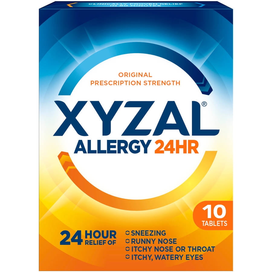 Xyzal 24hr Allergy Relief Antihistamine Tablets, 10ct