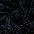 thumbnail image 2 of Zelouf Aspen Jacobean Flocked Ity  , Sewing, DIY, Crafts Fabric by the Yard, Navy/black, 10 Yard, 2 of 3