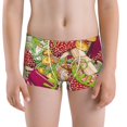 thumbnail image 5 of Yiaed Bright Mushrooms Print Boys' Boxer Briefs Cotton Casual Stretch Comfort Boys Boxers - Kids Boxer Briefs Underwear for Boys (6-18)-Medium, 5 of 5