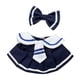 thumbnail image 2 of Ropa de pato de peluche para muñeca de 15 cm, accesorios de ropa de muñeca de pato, peluche de dibujos animados Azul, 2 of 9