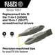 Klein Tools 32483 Screwdriver Bit, #2 Phillips & 1/4-Inch Slotted ...