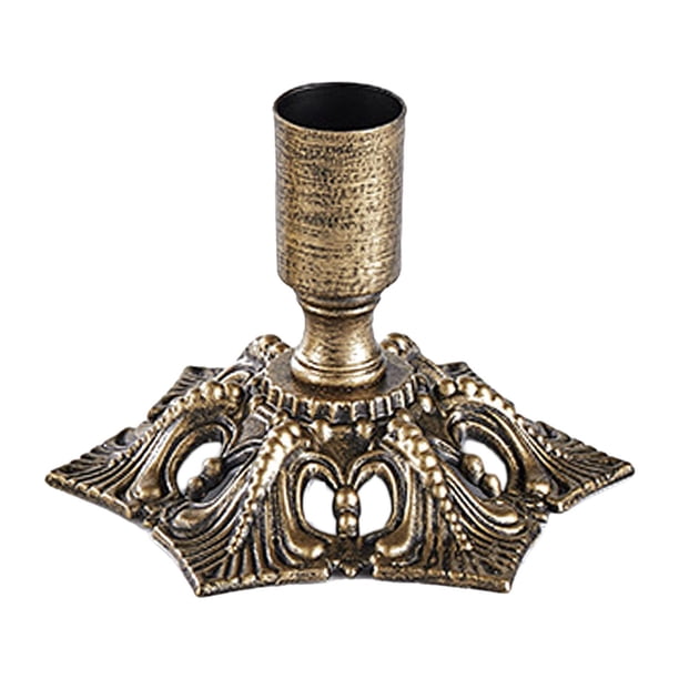 Candelabro de hierro para decoración de fiestas, centro de mesa para chimenea, bodas, fiestas, candelabro versátil S