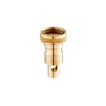 thumbnail image 2 of Automatic Water Stop Faucet Adapter, 1.5X1 in Water Hose Quick Connect Fittings, Solid Brass Hose Connectors Quick Connect, Gold Garden Hose Adapter, Household Washing Machine, 2 of 5