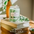 thumbnail image 2 of Havenwick Wild Sage Soy Blend 22-oz Large Jar Candle, Long Lasting 110-130 Hour Burn Time with Single Cotton Wick, Relaxing Scented Candles for New Home Gift & Housewarming Parties, 2 of 8