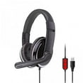 thumbnail image 1 of Brand New - OVLENG Q6 USB Headphone Headset Microphone for Laptop PC Computer and PS4 Game Machine, 1 of 1