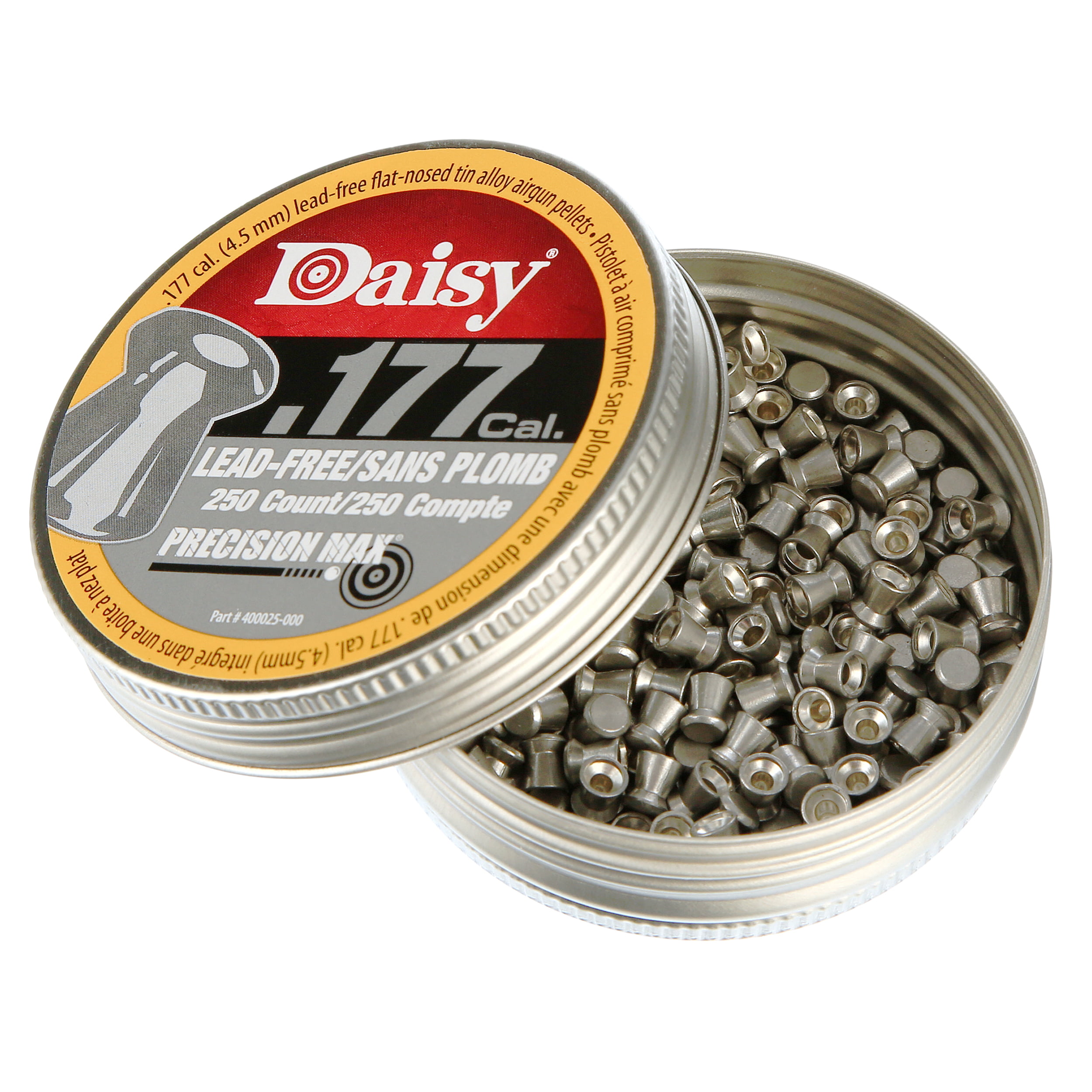 lead free H and N baracuda green .177 x tin of 50 sample pack airifle pellets