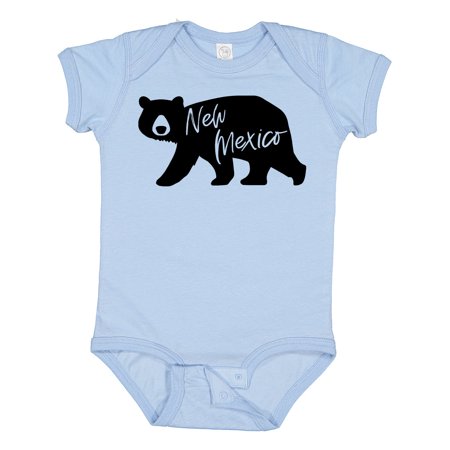 

Inktastic New Mexico Black Bear Silhouette Gift Baby Boy or Baby Girl Bodysuit