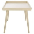 thumbnail image 4 of Safavieh Nonie Modern Tray Top Wood Coffee Table, Sand, 4 of 8