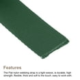 thumbnail image 3 of Uxcell Flat Nylon Webbing Strap 1" 10 Yards Grass Green for Backpack Luggage-rack, 3 of 6