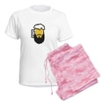 thumbnail image 6 of CafePress - Beer Beard Pajamas - Women's Short Sleeve Print T-Shirt and Pants Light Cotton Pajama Set, 6 of 7
