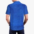thumbnail image 6 of Salouo Blue Glitter for Men's Short Sleeve Polo Shirts,Polo Shirts for Men Performance Short Sleeve Golf Shirt Athletic Casual Collared T-Shirt-XX-Large, 6 of 8
