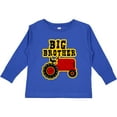 thumbnail image 3 of Inktastic Red Tractor Big Brother Boys Long Sleeve Toddler T-Shirt, 3 of 5