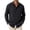 Black, variant on Axiiglly Mens Cotton Dress Shirt, Long Sleeve Collared Button Down Regular Fit Work Shirts, Comfy Business Casual Blouses with Pocket
