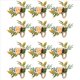thumbnail image 1 of Anillos para Servilletas, Juego de 12 Servilleteros de Flores con Anillos de Mesa de Cena de Perlas para Bodas, Fiestas, Navidad, Vacaciones, 1 of 5