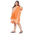 thumbnail image 4 of Gypsie Blu Women Tunics Dress Short 3/4 Sleeves Caftans for Ladies Casual Dresses, 4 of 7