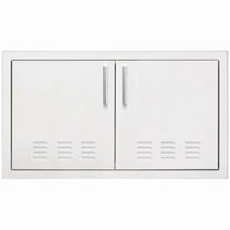 Summerset DD-33V 33 in. Double Access Door with Hidden Hinge - Vented 2024 Handle