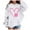 White, variant on Ymyiu Hoodie Teen Girl Girls Crop Tops Hoodies Long Sleeve Pullover Soft Casual Cute Kids Sweatshirts 4T 5T(Red, 4-5 Years)