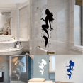 thumbnail image 4 of Mermaid Wall Sticker Beautiful Waterproof Toilet Bedroom Toilet Decor Home, 4 of 6