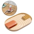 thumbnail image 4 of Reposacucharas para utensilios, antideslizante, resistente al calor y soporte para cucharas de cocina Rosa, 4 of 9