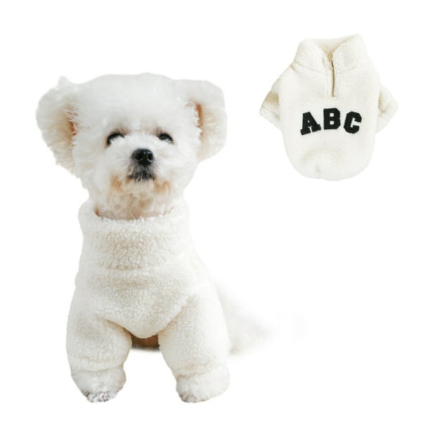 Ropa para cachorros para perros pequeños Sudadera con capucha de invierno para perros Ropa cálida para perros pequeños Abrigo para chihuahua Ropa Disfraz para cachorros y gatos