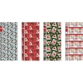 thumbnail image 2 of Paper Images Assorted Santas and Snowman Gift Wrap, 2 of 2