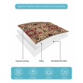 thumbnail image 5 of Quilts Twin Size, Brown Red Boho Soft Comforter Bedding Set for Bed, Vintage Geometric Abstract Art Lightweight Quilted Bedspread with Pillow Cover(2 Pieces) for All Season, 68x86 Inch, 5 of 6