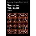 thumbnail image 1 of Pre-Owned Recursion Via Pascal (Paperback) 0521269342 9780521269346, 1 of 1