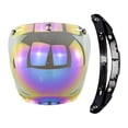 thumbnail image 4 of Visera de burbuja de motocicleta shamjiam Parabrisas universal Color del arco iris, 4 of 6