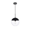 thumbnail image 1 of Lámpara Colgante Living District Eclipse Negra Transparente 110V, 1 of 6