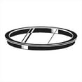 thumbnail image 1 of Kichler 9536BK Objectif Accessoire d'Extérieur en Matériau Noir, 1 of 1