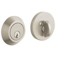 thumbnail image 1 of Baldwin 8241056PAT Contemporary Deadbolt, Satin Nickel with Lifetime, 1 of 1