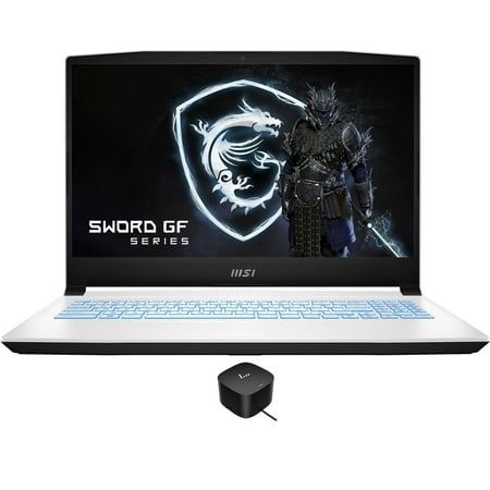 MSI Sword 15 Gaming/Entertainment Laptop (Intel i7-12650H 10-Core, 15.6in 144Hz Full HD (1920x1080), GeForce RTX 3070 Ti, 16GB RAM, Win 11 Home) with 120W G4 Dock