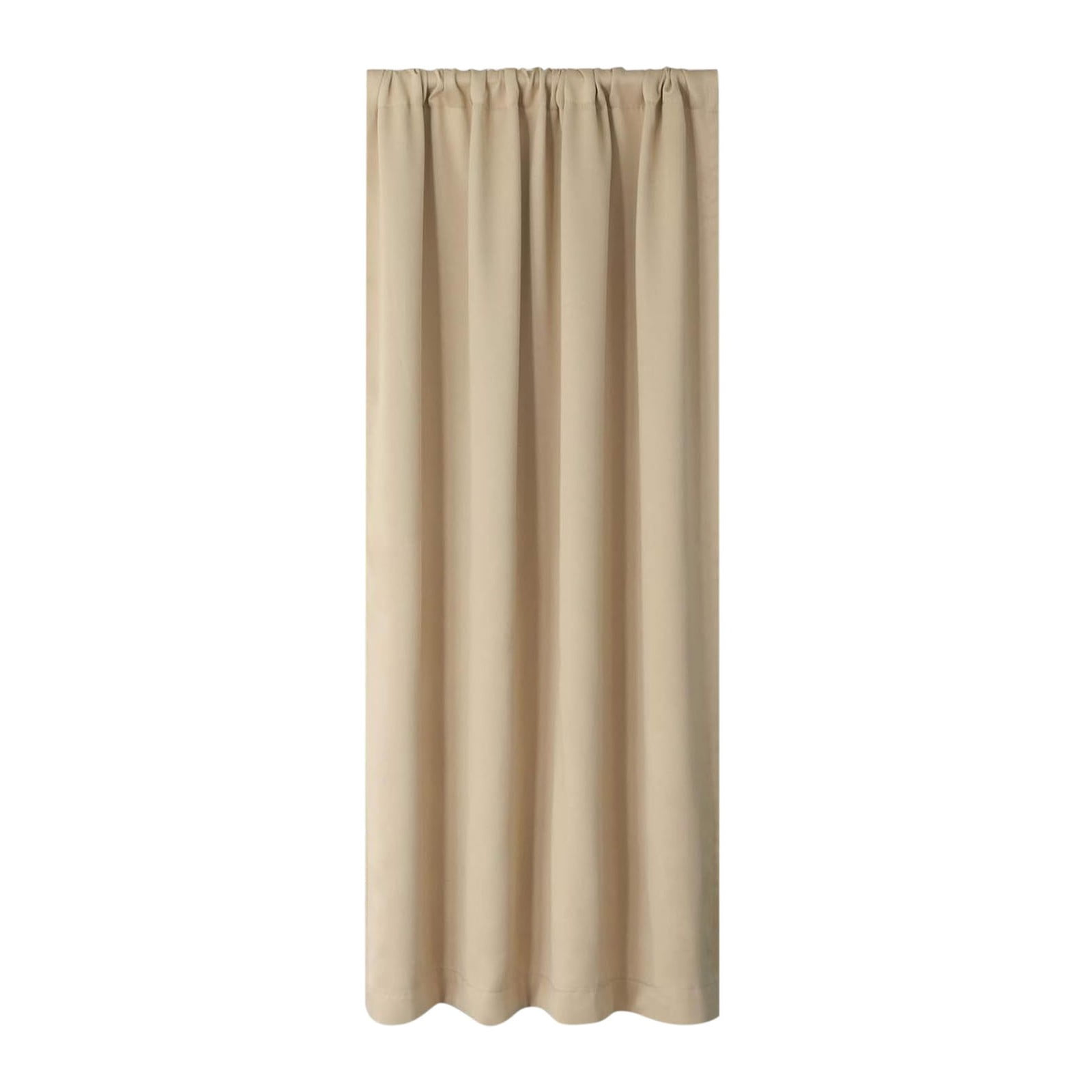 HDWUEN Blackout Curtains Silk Curtains Modern Plain Curtains&Drapes for Living Room Balcony