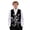 Butterfly, variant on Men's Cow Pattern Suit Vest V-Neck Business Formal Dress Waistcoat Vests with 3 Pockets Soft Casual for Suit Tuxedo Slim Fit Wedding Party 4XL