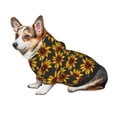 thumbnail image 7 of Gaeub Beautiful Sunflower Dog Hoodie Sweatshirts Warm Dog Clothes for Small Dogs,Puppy and Cat Costume-Large, 7 of 7