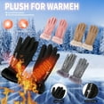 thumbnail image 5 of TERGAYEE Womens Winter Warm Gloves,With Sensitive manipulatescreen Texting Fingers,Fleece Lined Windproof Gloves,Winter Gloves for Women Cold Weather, 5 of 5